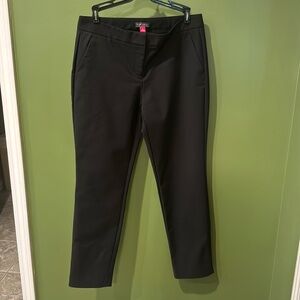 Vince Camuto Black Straight Leg Pants, NWOT